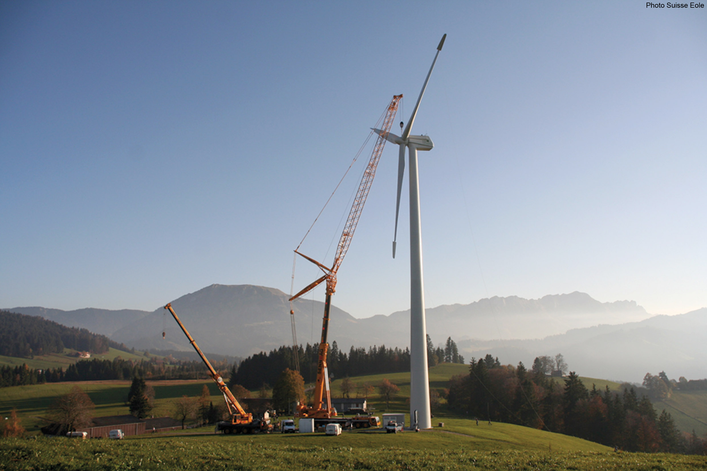 On en parle – De nouveaux projets éolien en Suisse